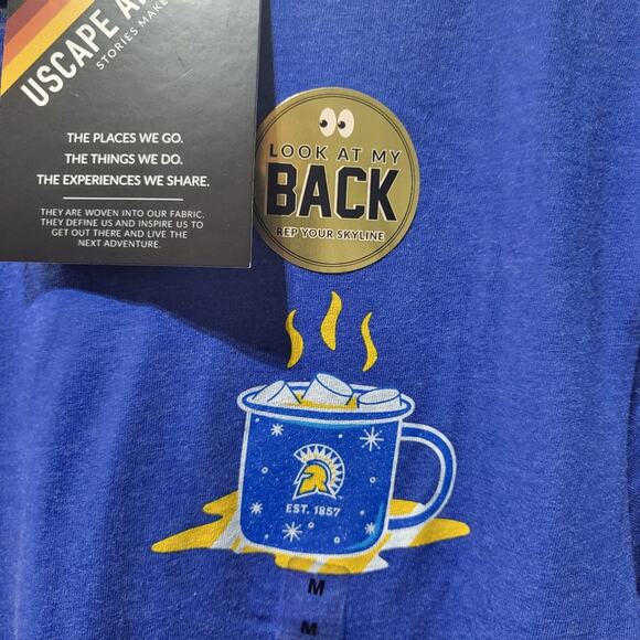 NEW SJSU SAN JOSE STATE UNIVERSITY USCAPE COCO T-SHIRT - XL - Picture 5 of 5